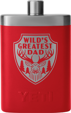 Yeti Flask Father's Day Customised