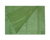 ACOM PVC Vinyl Groundsheet Olive 52x84