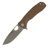 Honey Badger D2 Medium Folding Knife (Coyote Tan)