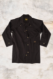 Burke & Wills Mens Oilskin Jacket Stockman Short Brown