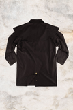 Burke & Wills Mens Oilskin Jacket Stockman Short Brown