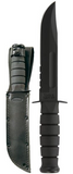 Ka-Bar Fighting/Utility Bowie Knife (Black)