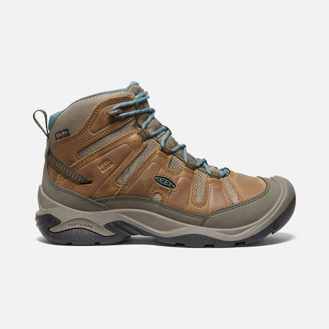 Keen Circadia Womens Waterproof Mid Boot Toasted Coconut North Atlantic