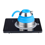 OZtrail Popup SS Induction Compatible Compact Kettle 2L