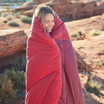 Teton Sports Acadia Mammoth Two-Person Outdoor Camp Blanket Ruby & Garnet