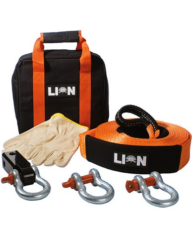 Lion 6 Piece Heavy Duty  4WD Recovery Kit