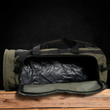 Rugged Xtreme Green Canvas Duffle Bag - Medium