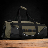 Rugged Xtreme Green Canvas Duffle Bag - Medium