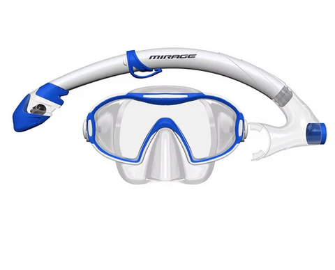 Mirage Horizone Mask & Snorkel Junior Set Blue