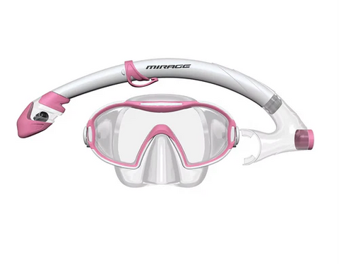 Mirage Horizone Mask & Snorkel Junior Set Pink