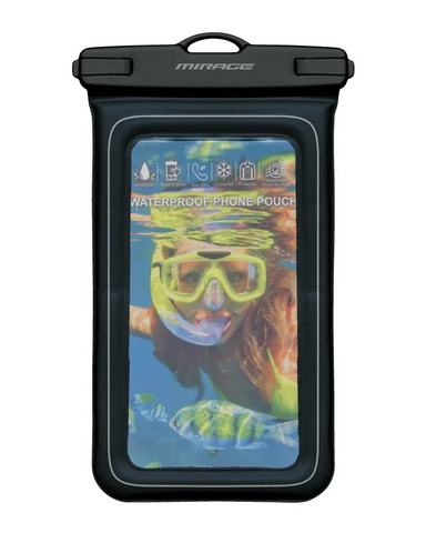 Mirage Waterproof Floating Phone Case Black