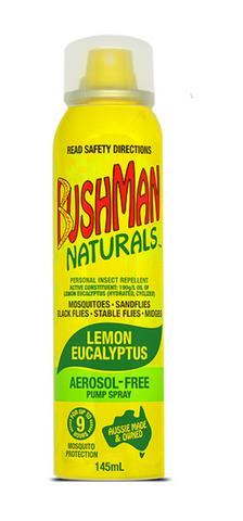 Bushman Repellent Naturals Pump Spray 145ml