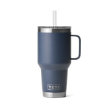 Yeti Rambler 35oz Mug w/ Straw Cap - Navy