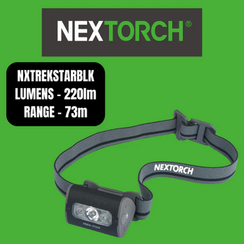Nextorch H-Series Lightweight Headlamp - 4 Modes
