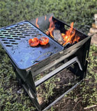 Ozpig Fire Pit Solid/Grill Cooking Plate