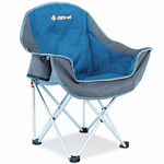 OZtrail Moon Chair Junior with Arms Blue