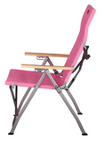 Oztrail Cape Series Recliner Malibu Pink
