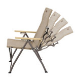 Oztrail Cape Series Recliner Taupe
