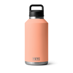 Yeti Rambler 64oz Bottle w/ Chug Cap -  Low Counrty Peach