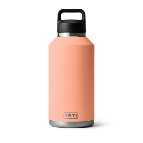 Yeti Rambler 64oz Bottle w/ Chug Cap -  Low Counrty Peach