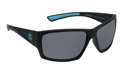 Ugly Fish Floating Polarizied Sunglasses Smoke Lens PFR363 MBL.SM