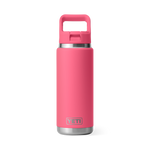 Yeti Rambler 26oz Bottle With Straw Cap - Tropical Pink