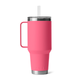 Yeti Rambler 42oz Mug w/ Straw Cap - Tropical Pink