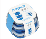 Companion Popup Food Containers Blue 3 Pack