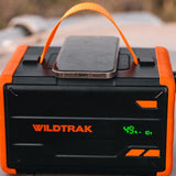Wildtrak Power Tank Buddy 30Ah Portable Lithium Power Station With Charge N Go