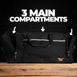 Rugged Extreme Canvas PPE Kit Bag - Black