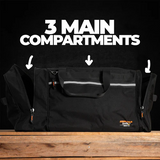 Rugged Extreme Canvas PPE Kit Bag - Black
