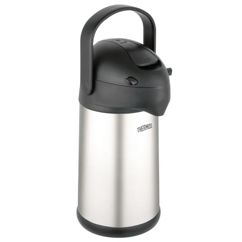 Thermos Stainless Steel Vacuum Insulated Pump Pot 2.5L Stainless
