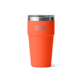 Yeti Rambler 20oz Stackable Cup - Papaya