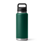 Yeti 36oz Rambler with Chug Cap - Black Forest Green