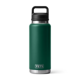 Yeti 36oz Rambler with Chug Cap - Black Forest Green