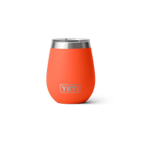 Yeti Wine Tumbler 10oz with Mag Slider Lid Papaya