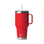 Yeti Rambler 35oz Mug w/ Straw Cap - Rescue Red