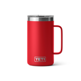 Yeti Rambler 24oz Mug with Mag Slider - Rescue Red