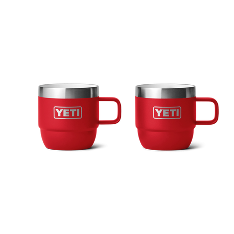 Yeti Rambler 6oz Espresso Mug 2pk - Rescue Red