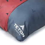 Teton Sports Grand Camp Pillow & Pillowcase Redwood & Charcoal