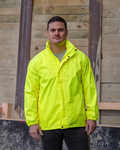 Rainbird Stowaway Jacket Fluro Yellow