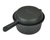 Campfire Saucepan with Skillet Lid 2.3QT