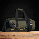 Rugged Xtreme Green Canvas Duffle Bag - Small