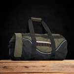 Rugged Xtreme Green Canvas Duffle Bag - Small