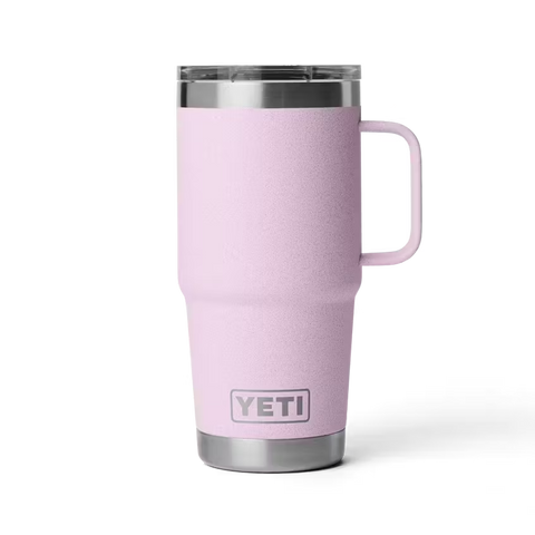 Yeti Rambler 20oz Travel Mug Cherry Blossom with Stronghold Lid