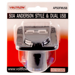 Voltflow Anderson Plug Dual Usb