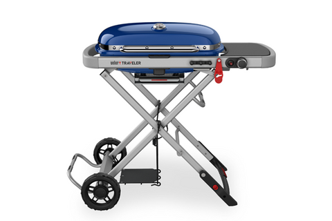 Weber Traveler Gas Barbecue - Blue