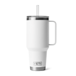 Yeti Rambler 42oz Mug w/ Straw Cap - White