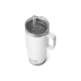 Yeti Rambler 35oz Mug w/ Straw Cap - White