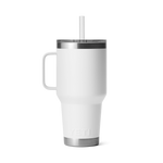 Yeti Rambler 35oz Mug w/ Straw Cap - White